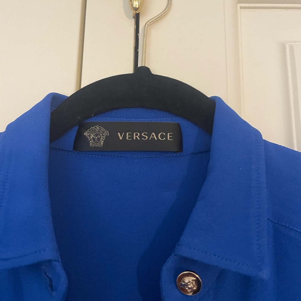 Versace blue dress - Picture 3 of 4